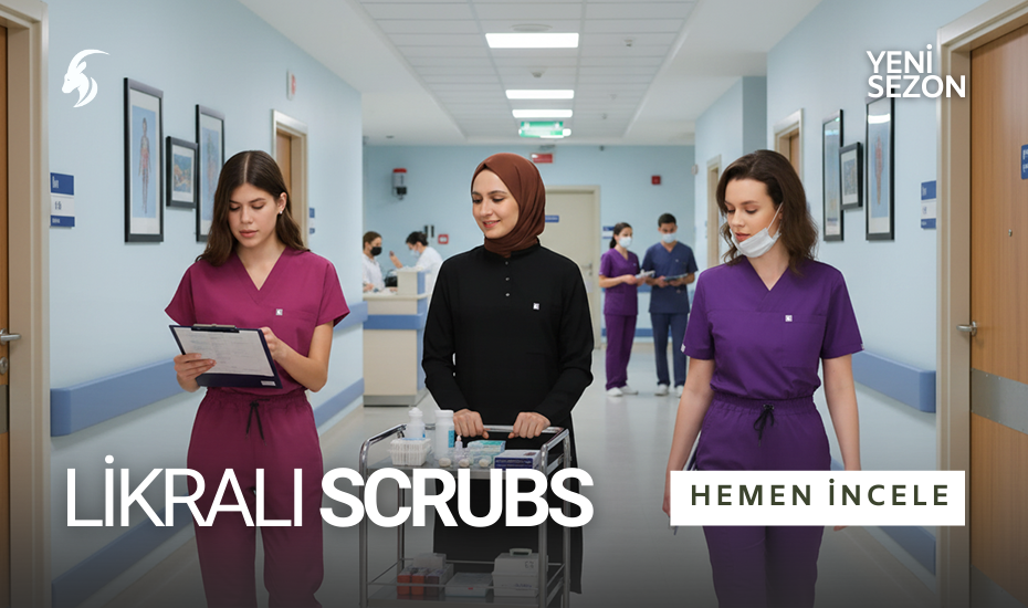 Likralı Scrubs